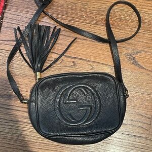 Gucci leather Soho disco bag crossbody